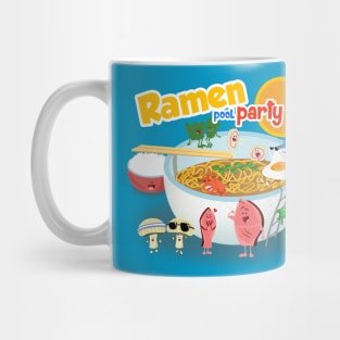 Ramen Pool Party Mug